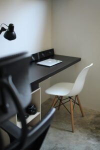 Wall mounted tables ideal for small homes 